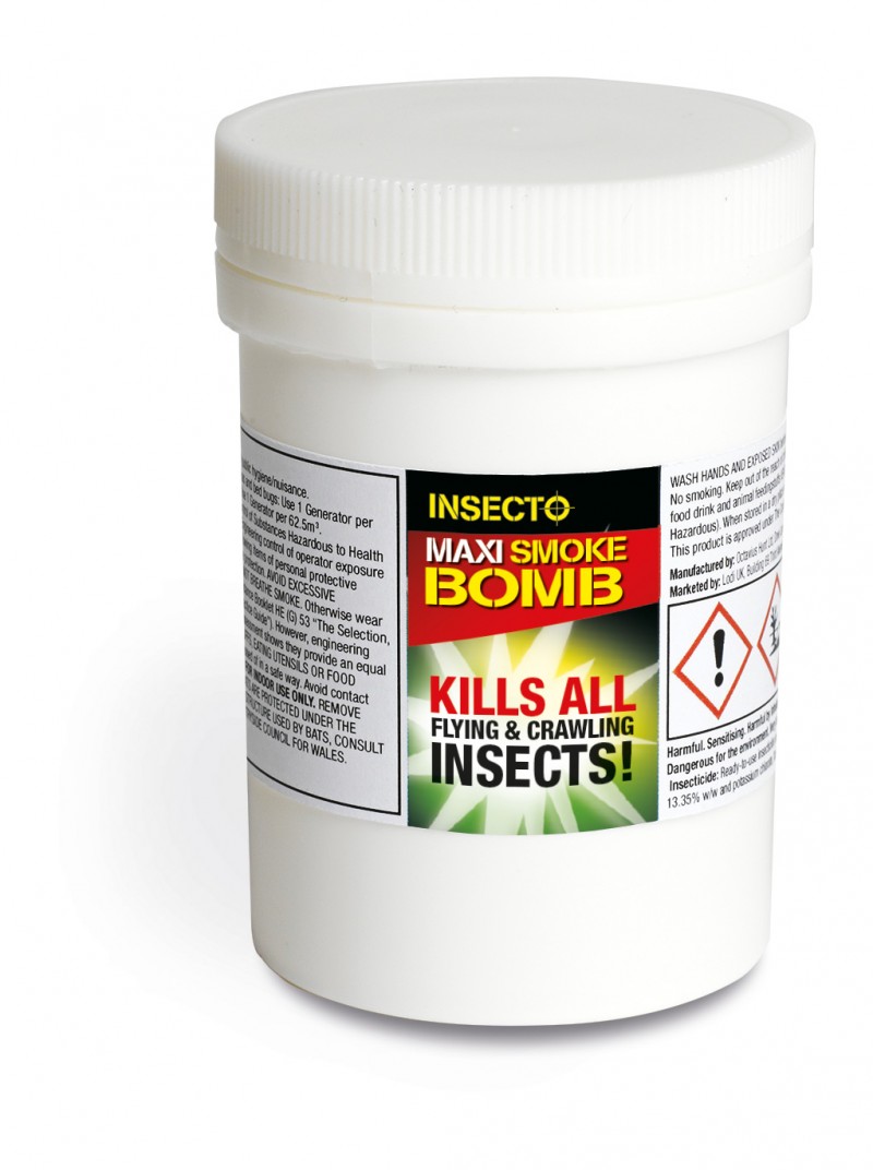 Insect Control Insecto Smoke bombs Maxi 31g Lodi UK