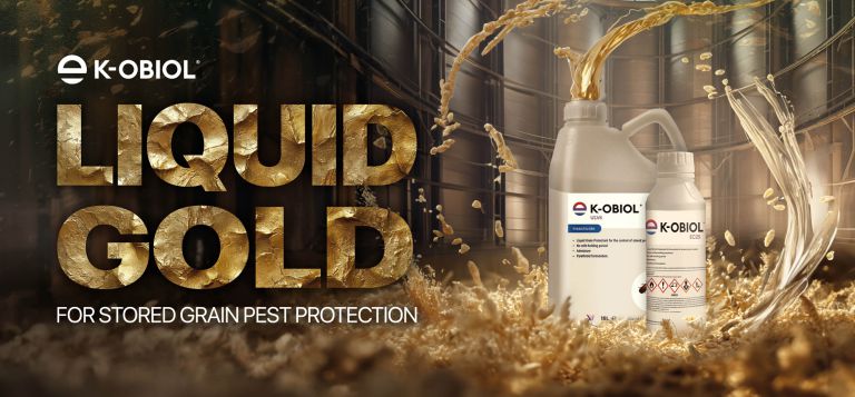 K-Obiol Liquid Gold for Stored Grain Pest Protection