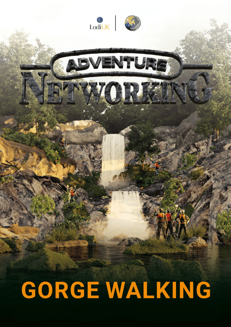 Adventure Networking - Gorge Walking Logo