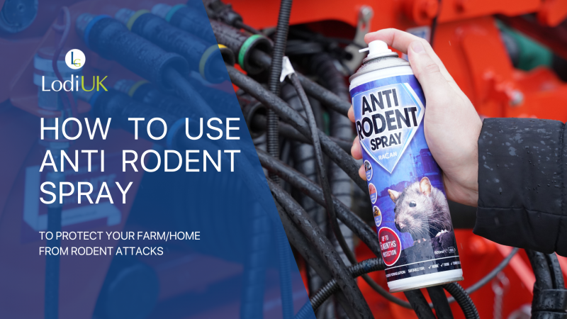 How to use Anti Rodent Spray