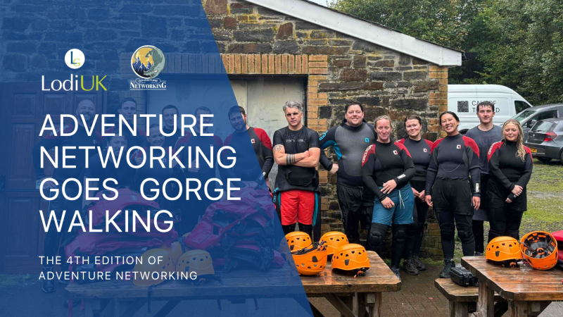 Adventure Networking goes Gorge Walking