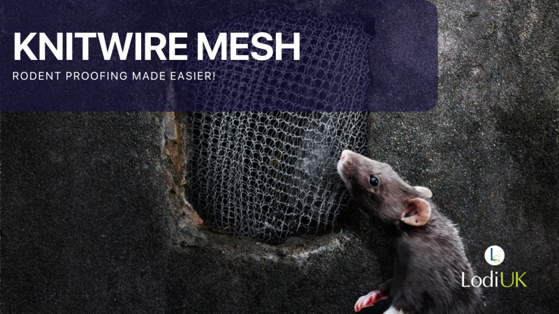 Introducing Lodi's Knitwire Mesh: The Ultimate Solution for Rodent Proofing