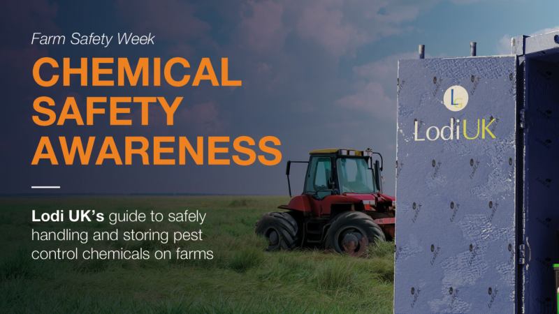 Raising awareness of farm chemical safety - Farm Safety Week  