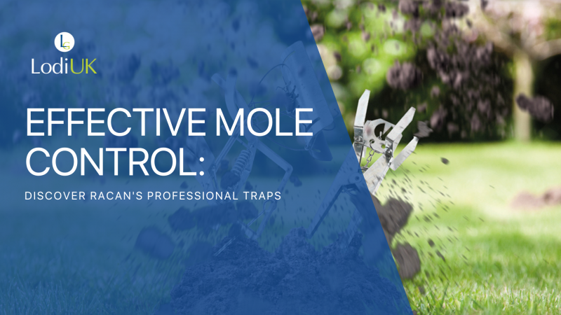 Dig Into Effective Mole Control with Racan’s Range of Professional Traps