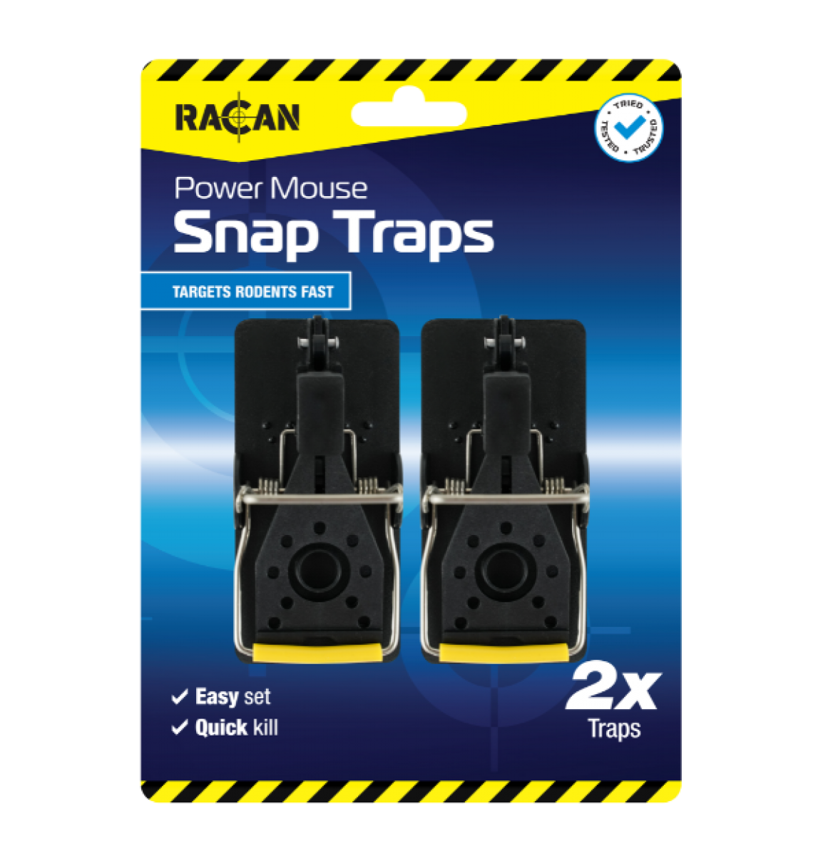 Racan Plastic Mouse Snap Traps