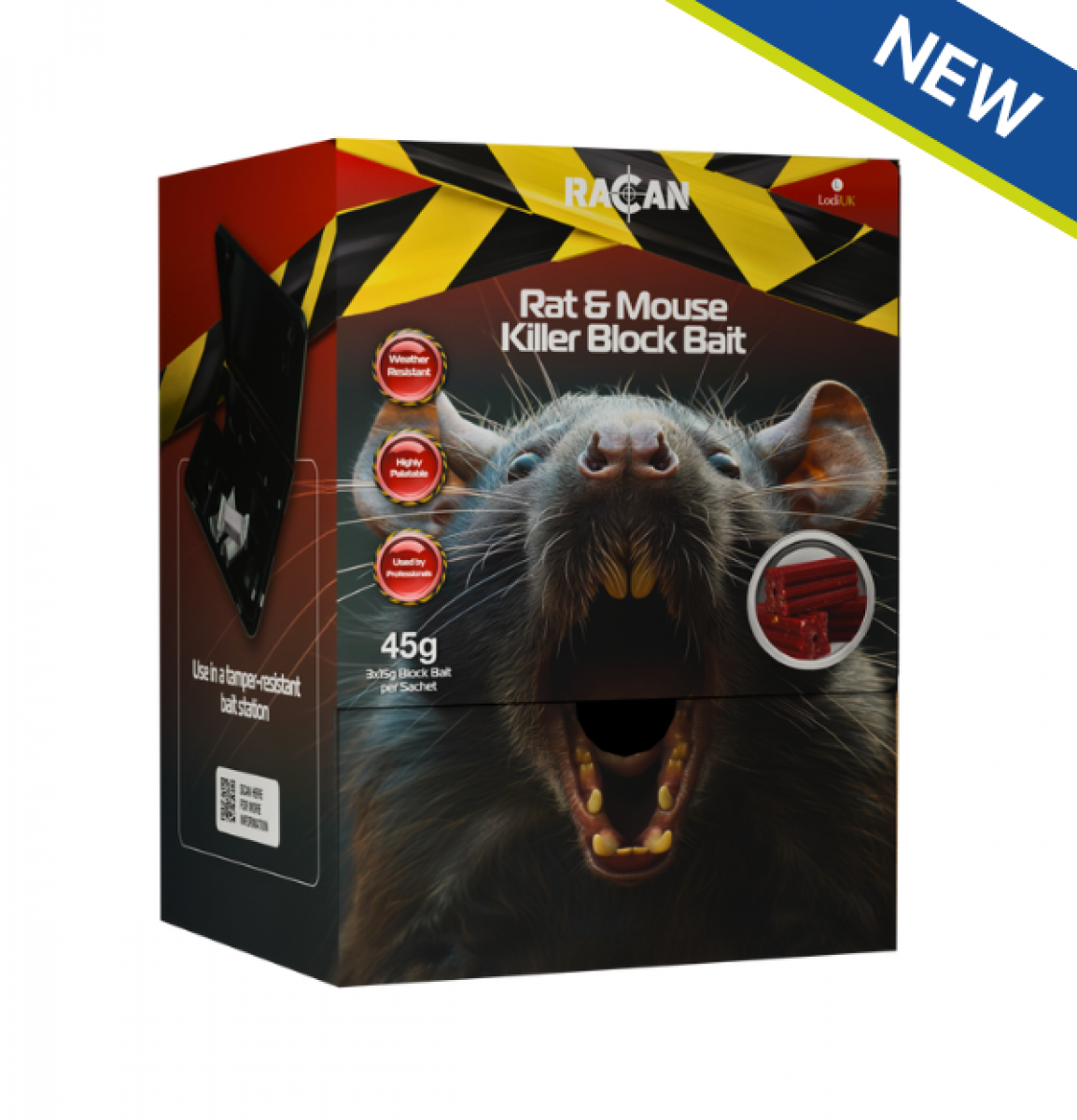 Racan Rat & Mouse Killer Block Bait