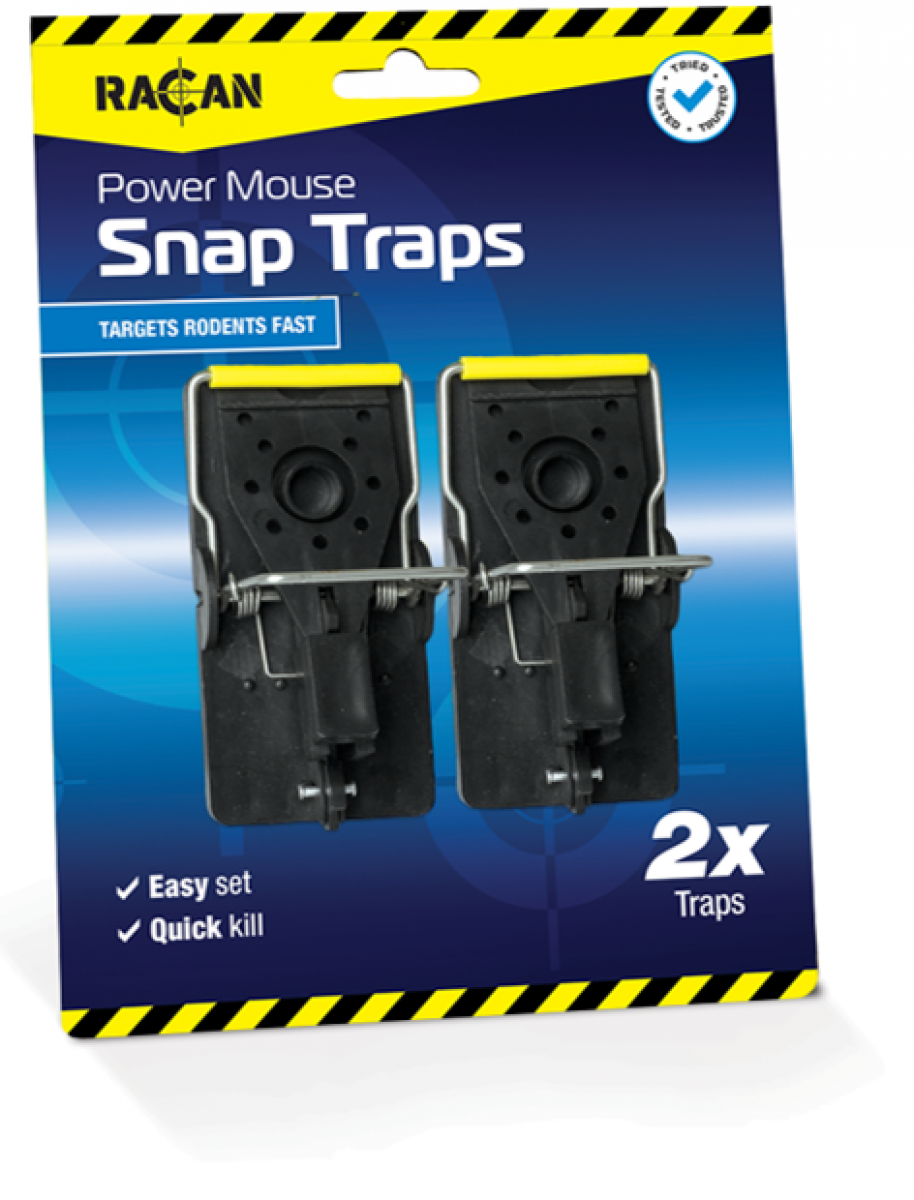 Racan Plastic Mouse Snap Traps